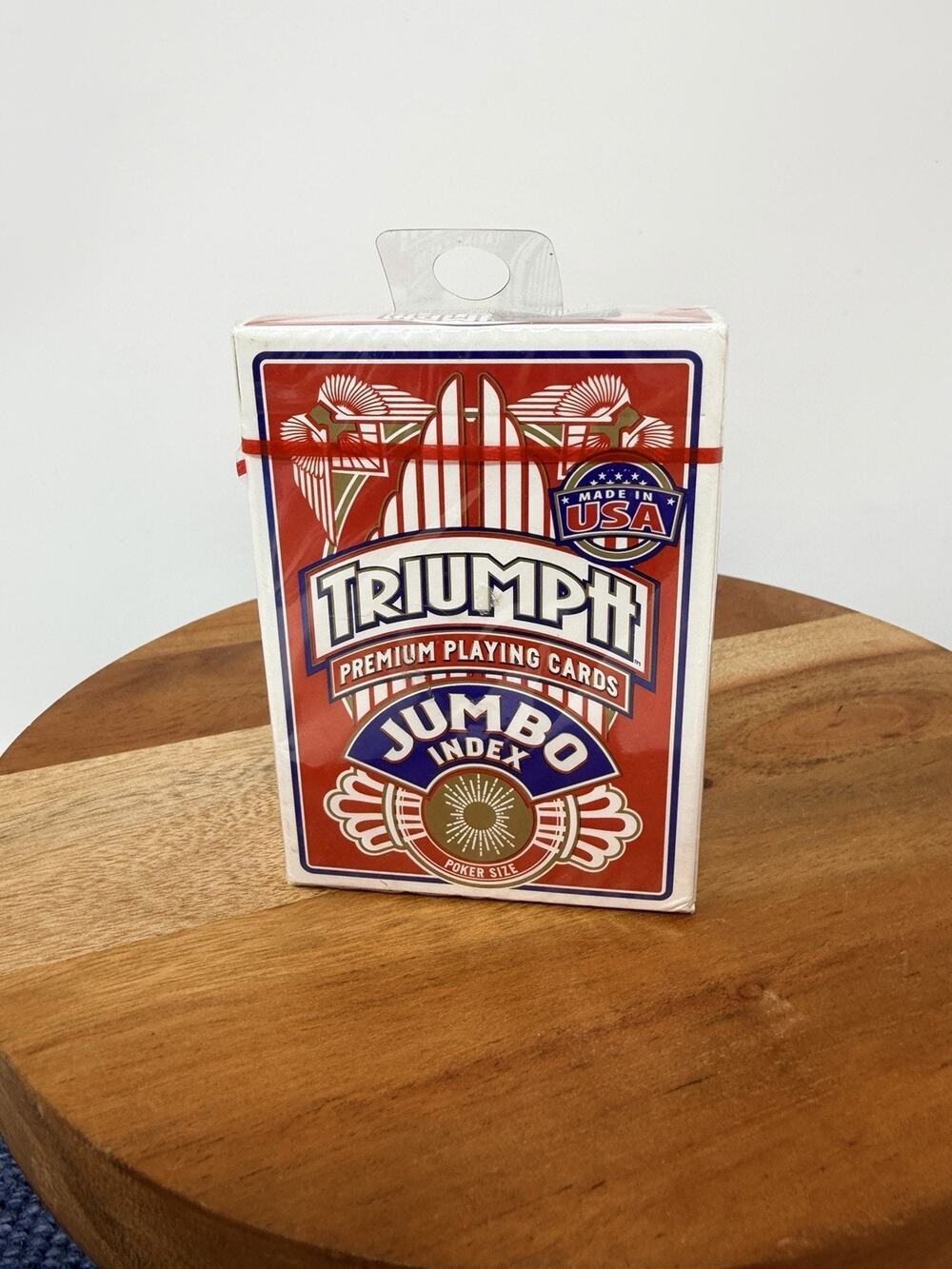 1 Deck Triumph Jumbo Index Premium Playing Cards
